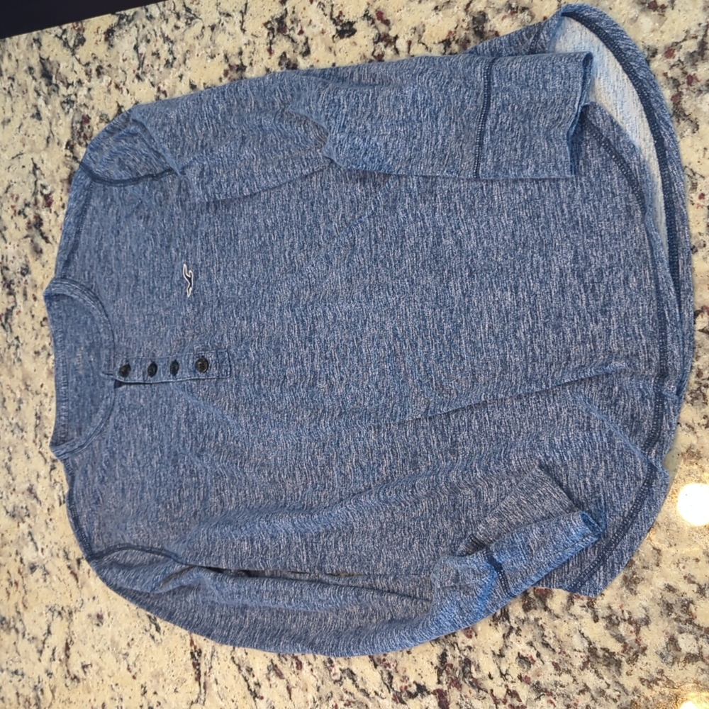 Hollister blue long sleeve shirt, Men's size small